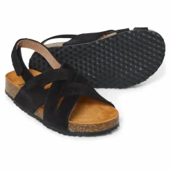 Sandales Tressées Suede - Two Con Me | Noir