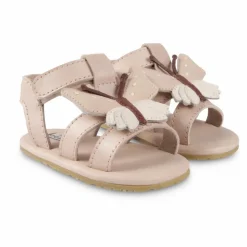 Sandales Tuti Sky Papillon Cuir | Rose pâle