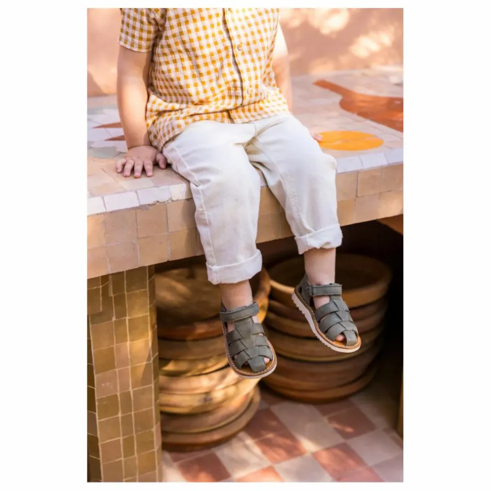 Sandales Waff Papy | Vert kaki