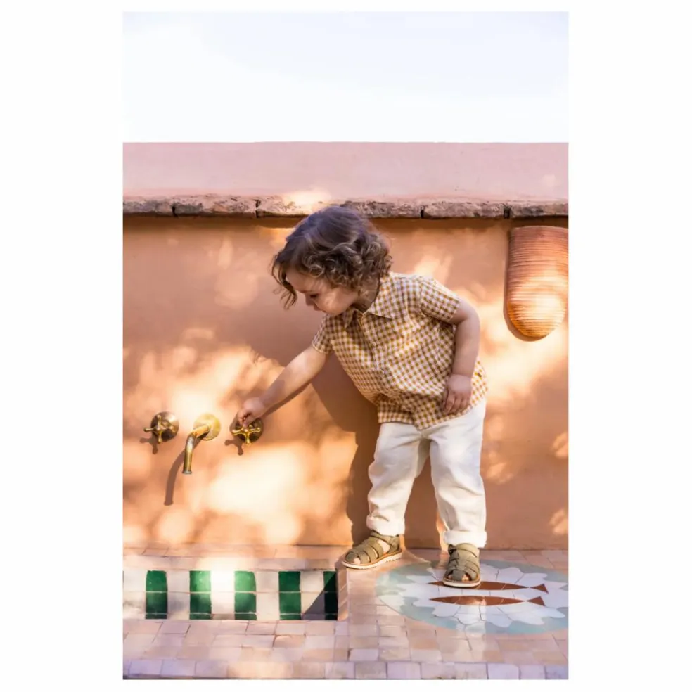 Sandales Waff Papy | Vert kaki