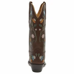 Santiags Bouquet Dark Brown | Marron