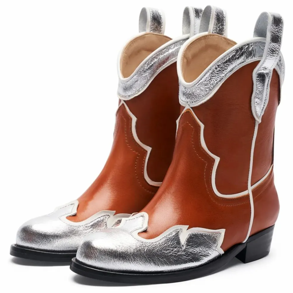 Santiags Citrus Cuir | Camel