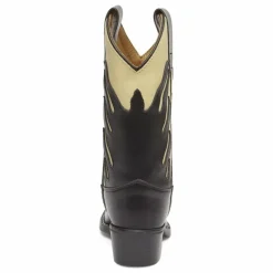Santiags Flames Black | Noir