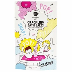 Sel de bain crépitant - 60 g | Rose