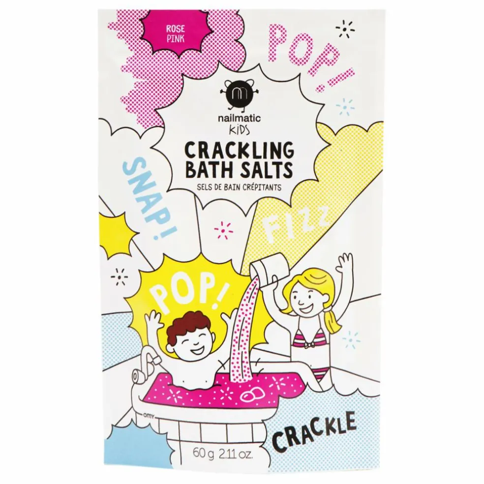 Sel de bain crépitant - 60 g | Rose