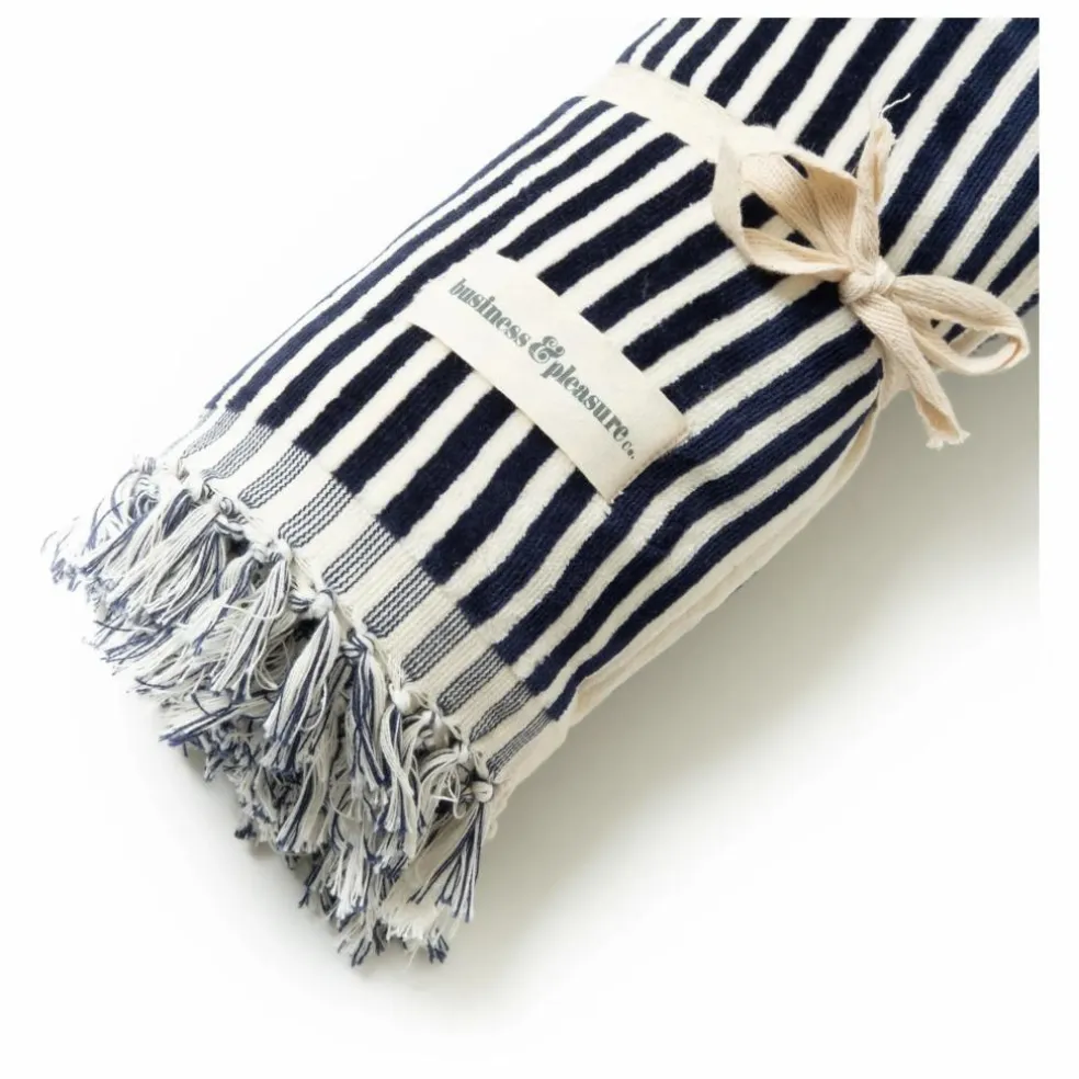 Serviette de plage | Bleu marine