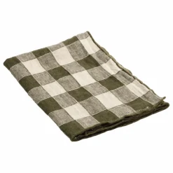 Serviette de table Bourdon en toile vintage | Laurier