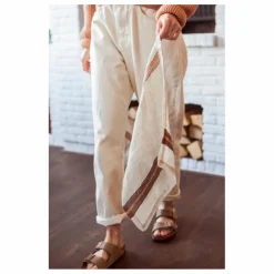 Serviette de table Stripe | Brique