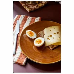 Serviettes de table en coton - Set de 2 | Mandarine