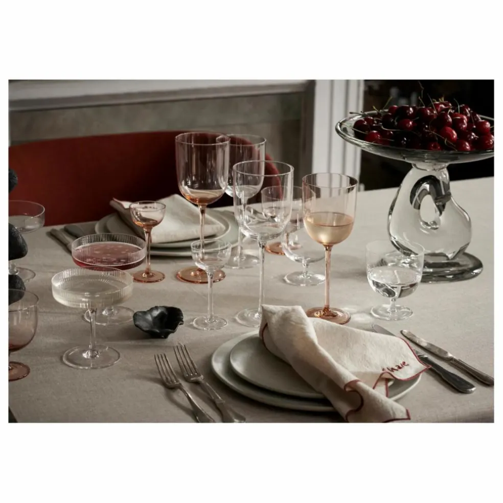 Serviettes de table en coton - set de 4 | Beige
