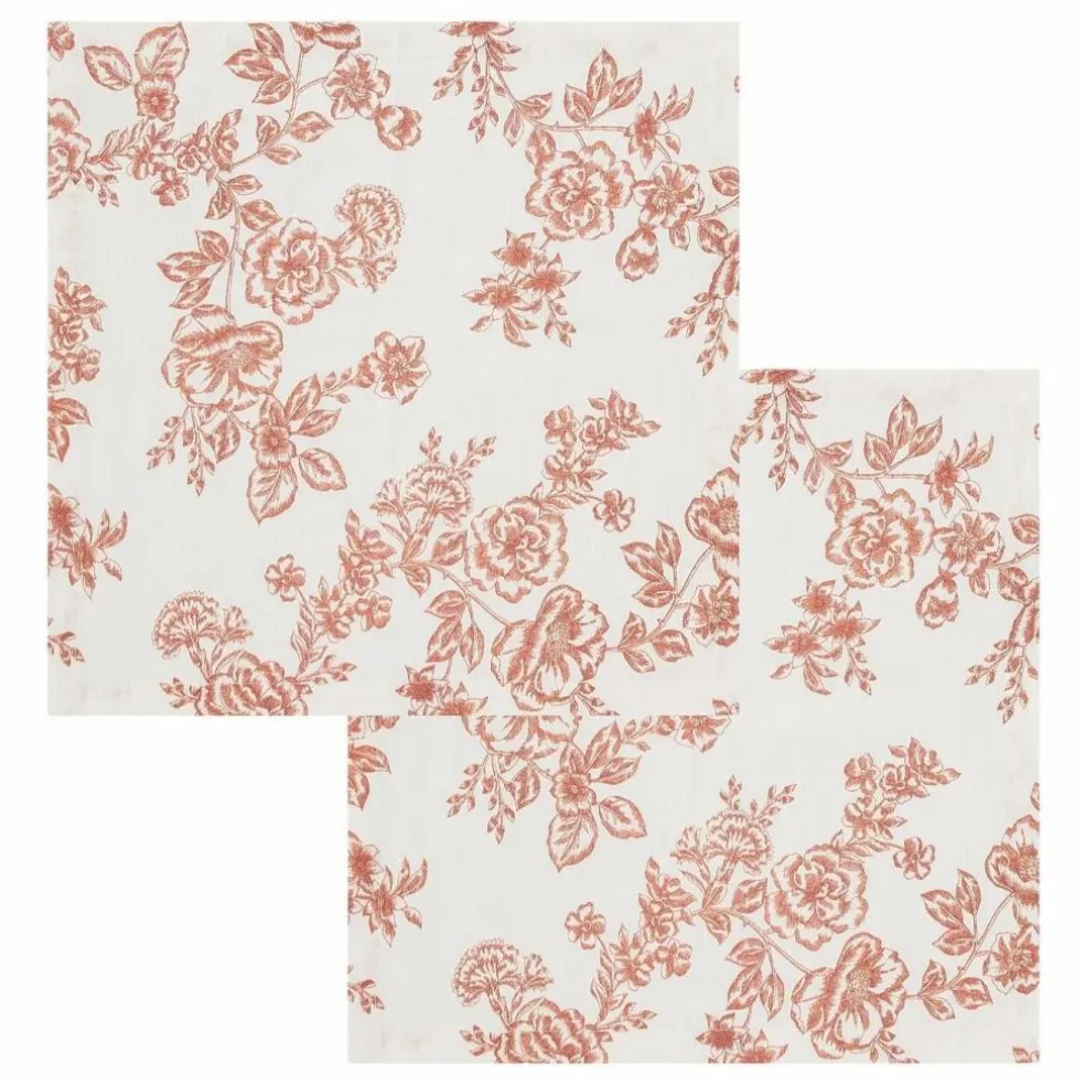Serviettes de table Whimsical - Set de 2 | Rouge