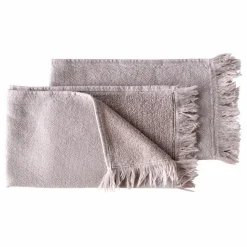 Serviettes d'invité - Set de 2 | Rose pâle