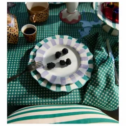 Serviettes en coton bio Vichy - Set de 2 | Vert