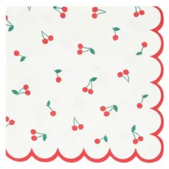 Serviettes en papier Cherry - Set de 16