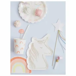 Serviettes en papier Licorne - Set de 16