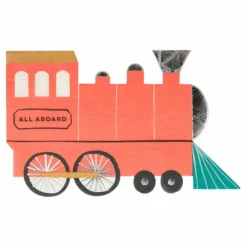 Serviettes en papier Train - Set de 16