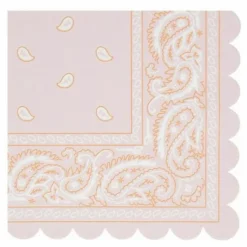 Serviettes en papier Western - Set de 16
