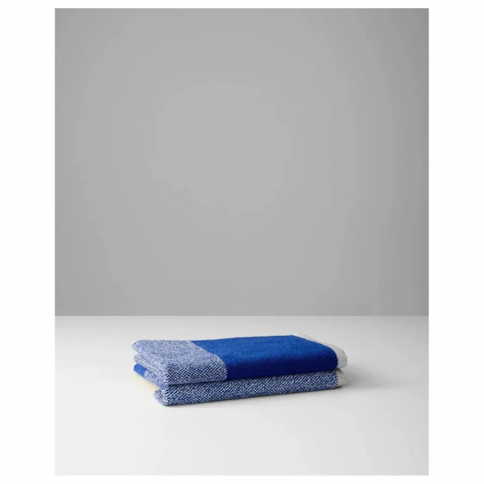 Serviettes invité, Lex Pott - Set de 2 | Bleu