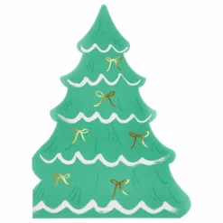 Serviettes Sapin de Noël - Lot de 16