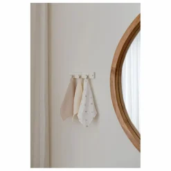 Serviettes Seaside en coton bio - Set de 3 | Seaside