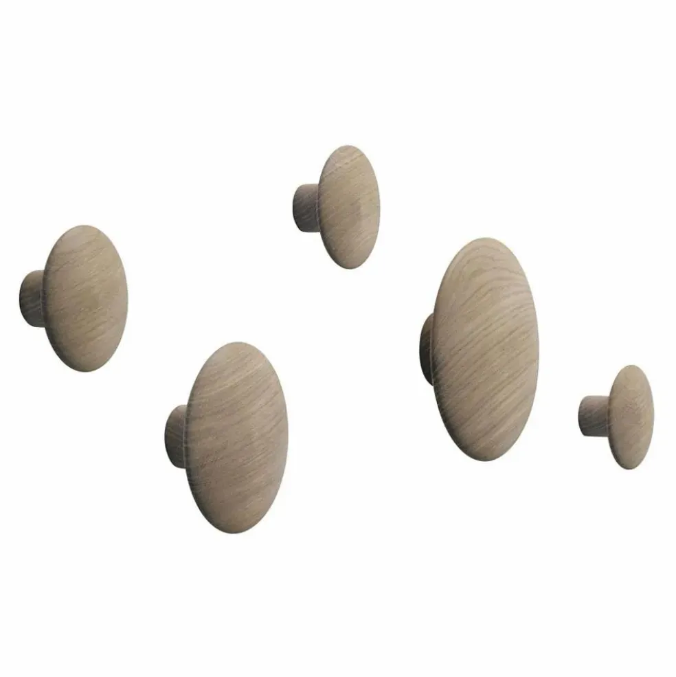 Set de 5 patères The dots