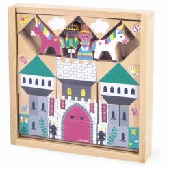 Set de cubes en bois Royaume enchanté - Cross Roads