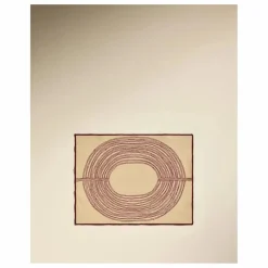 Set de table brodé Mirage | Carmin