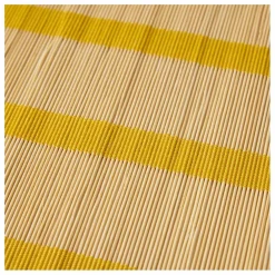 Set de table en bambou | Jaune citron