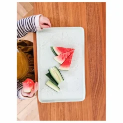 Set de table en caoutchouc naturel | Vert Menthe