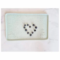 Set de table en caoutchouc naturel | Vert Menthe