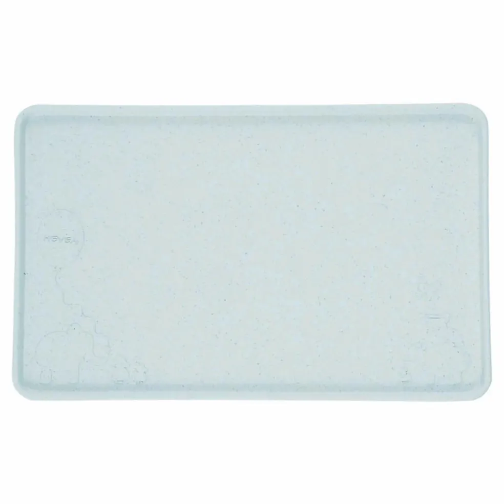 Set de table en caoutchouc naturel | Bleu