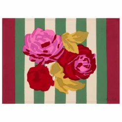 Set de table Nizam Stripes | Vert
