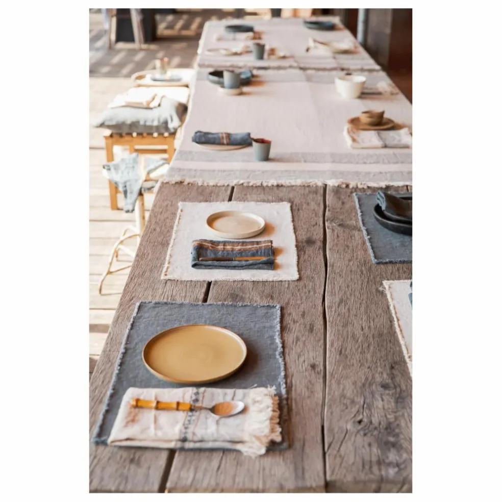 Set de table Pacific | Gris anthracite