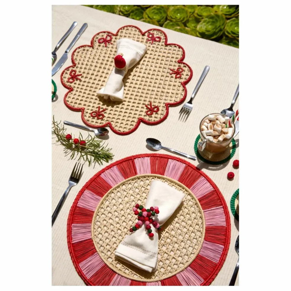 Set de table Twist | Rouge