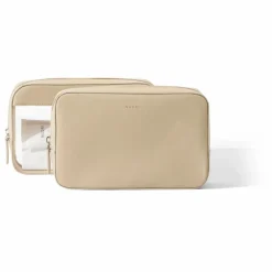 Set de trousses de toilette Sideway | Nude