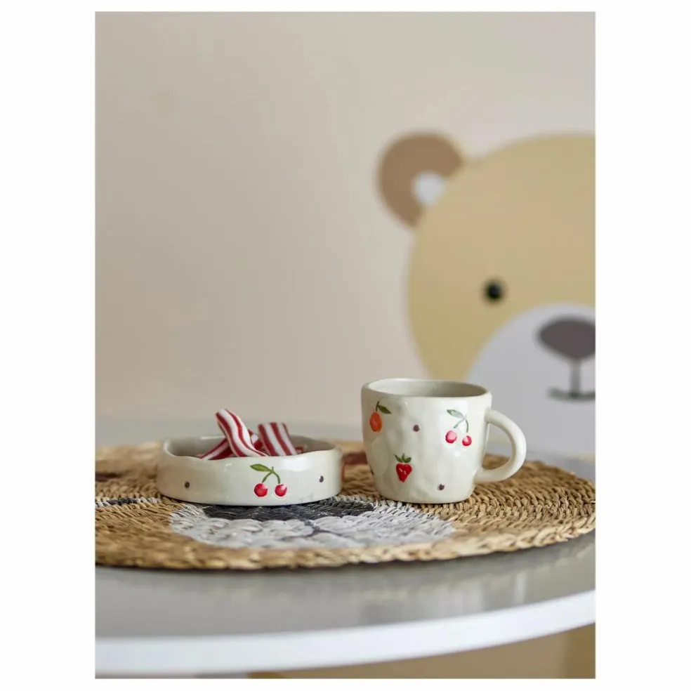 Set vaisselle en céramique Tatiana | Blanc cassé