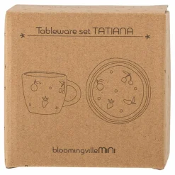 Set vaisselle en céramique Tatiana | Blanc cassé