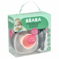 Set vaisselle silicone 4 pièces | Bleu nuit