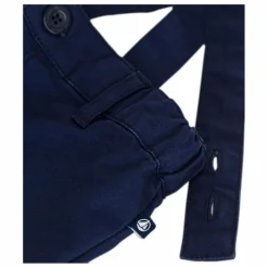 Short à Bretelles Mufasa Coton Bio | Bleu marine