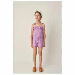 Short Ajouré Maille | Lilas