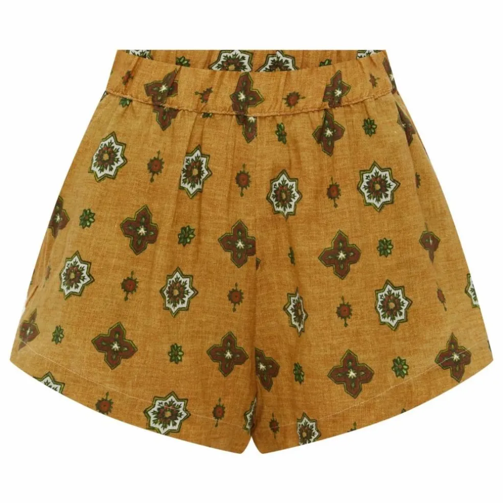 Short Alhambra Lin | Ocre