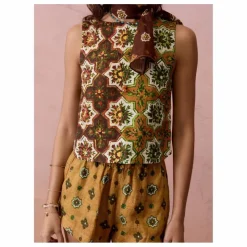 Short Alhambra Lin | Ocre