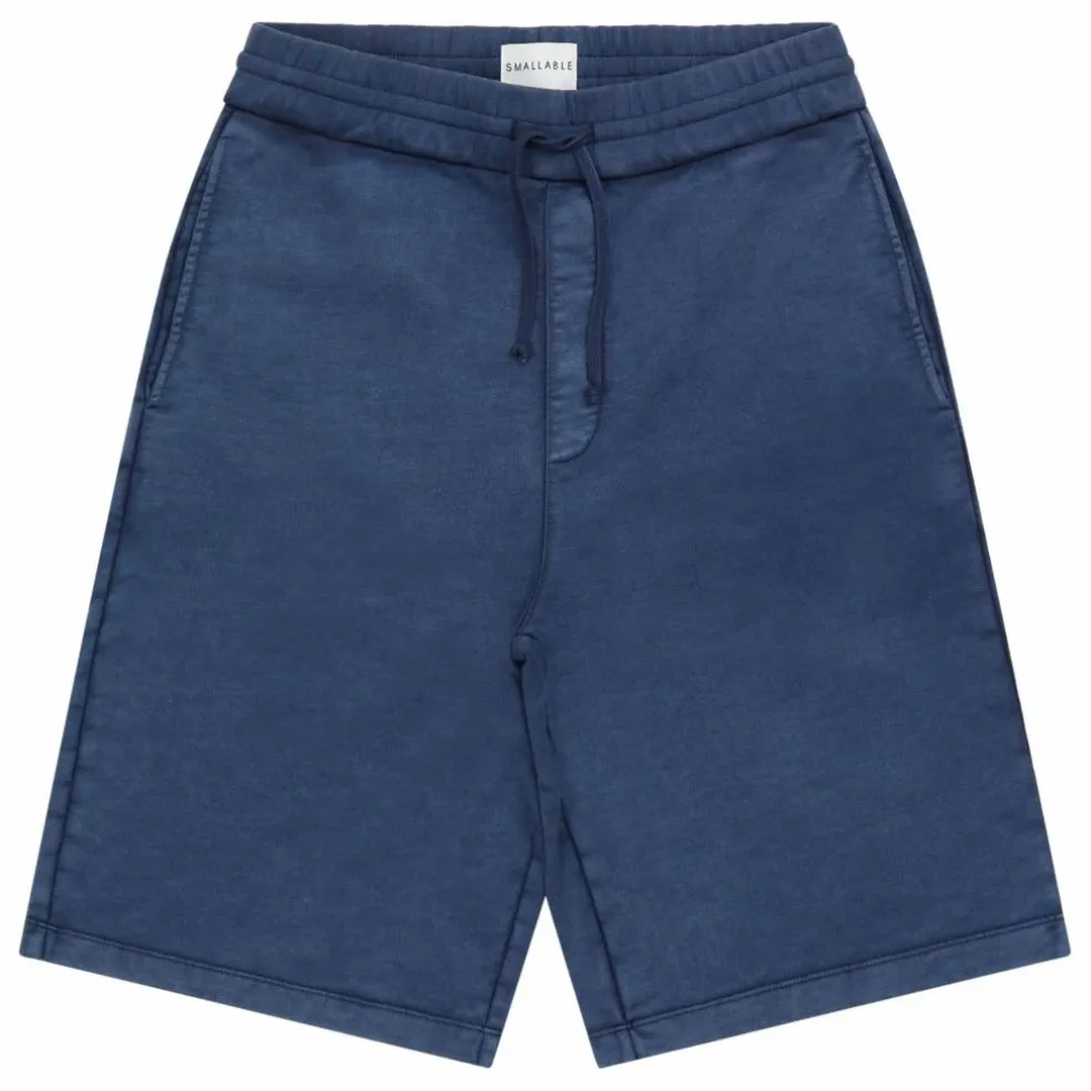 Short Aron Coton Bio | Bleu marine