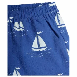 Short Bateaux Coton Bio | Bleu