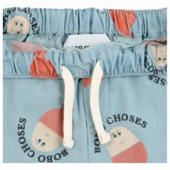 Short Bobo Denim Léger | Bleu ciel
