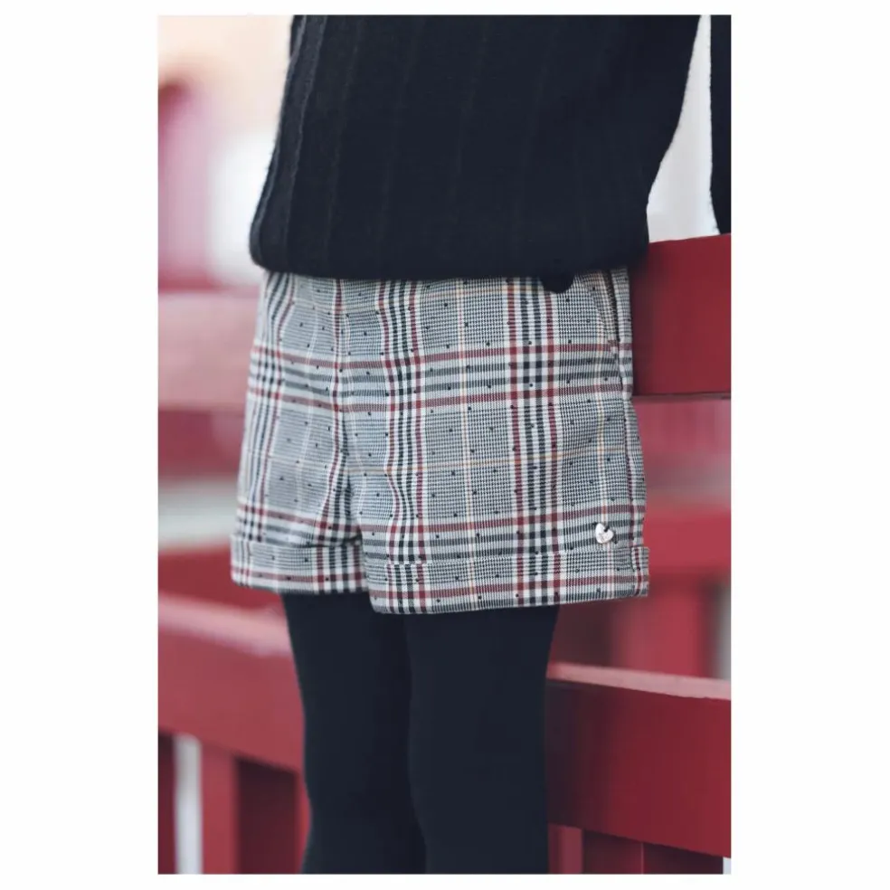 Short Carreaux | Beige