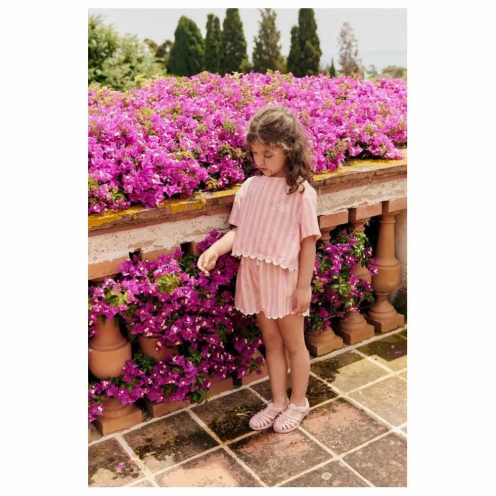Short Clemoune Lin | Rose bonbon