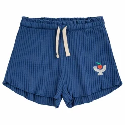 Short Coton Bio Tomate | Bleu
