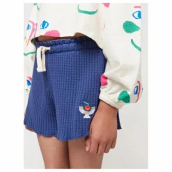 Short Coton Bio Tomate | Bleu