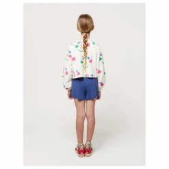 Short Coton Bio Tomate | Bleu